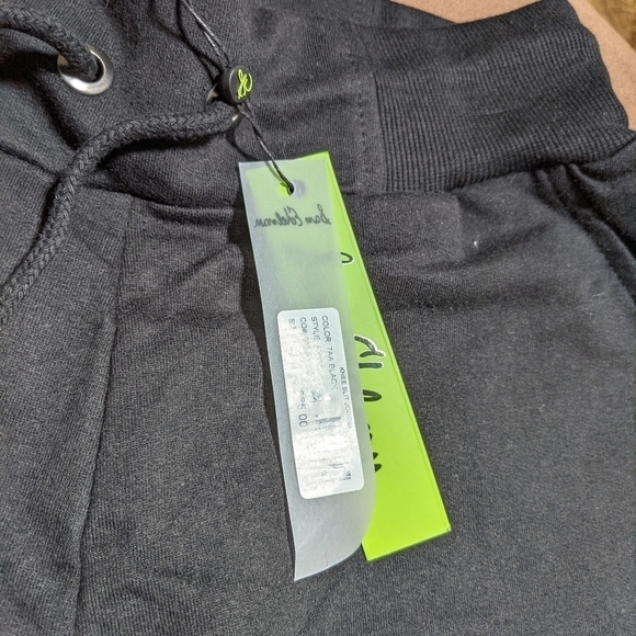 Sam Edleman Black Knee Slit Jogger Women's Size XS - Picture 11 of 13